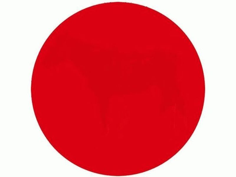 Испытайте зрение: видите что-нибудь внутри этого красного круга?