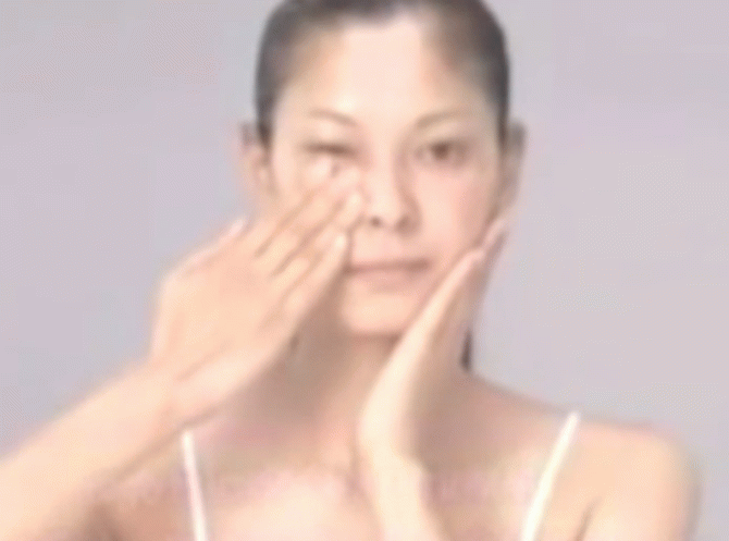 Лучший в мире японский массаж от морщин