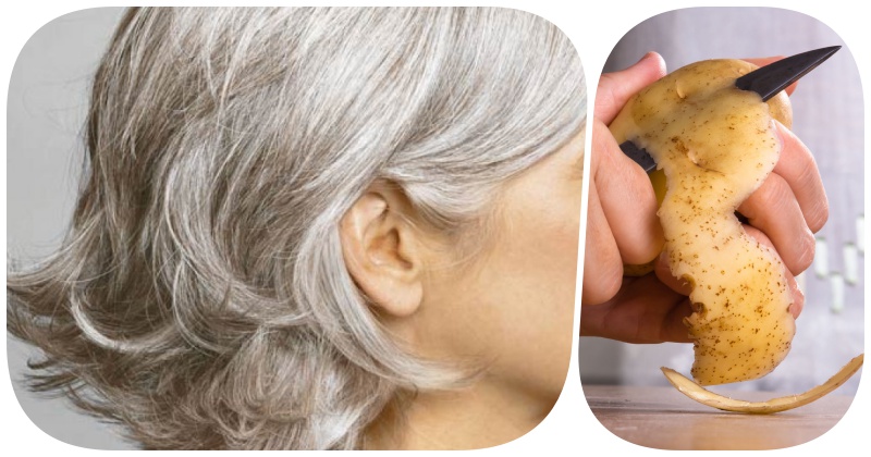 Вареная картофельная кожура против седых волос: действенный метод сэкономить на дорогих салонах и красках