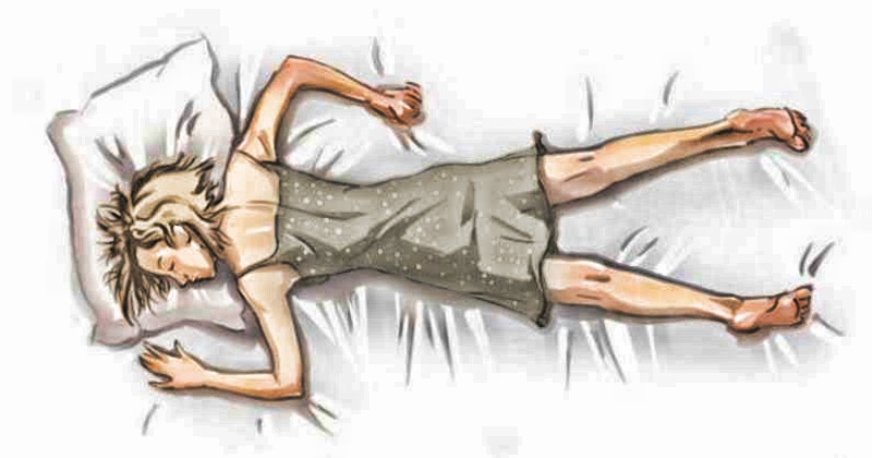 Поза во сне может вызывать проблемы в постели