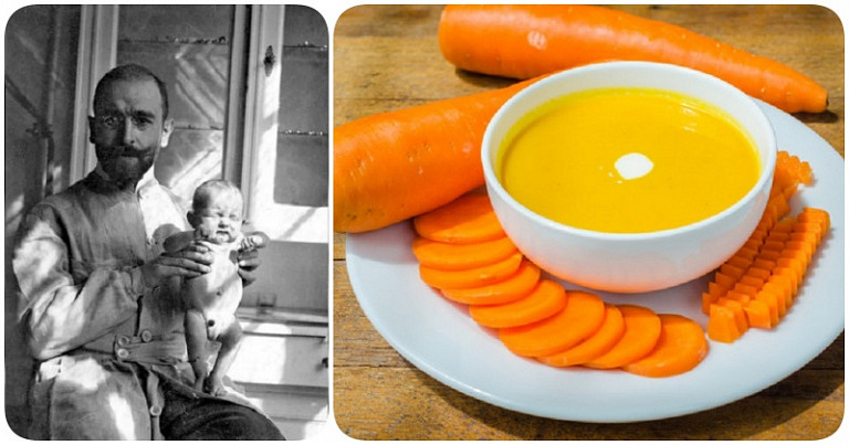 Лечение детской диареи морковным супом от великого лекаря Эрнста Монро