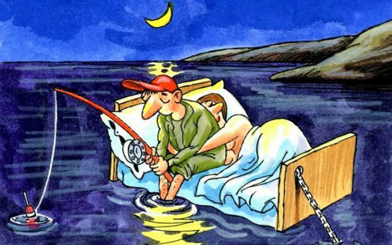 Не в рыбалке дело: популярные отмазки мужчин в супружеской постели