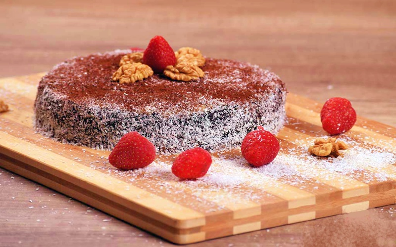 Веганский шоколадно-ореховый торт: готовим здоровый десерт и не вредим фигуре
