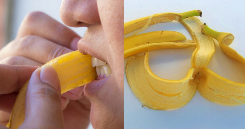 В банане полезна не только мякоть, или почему не стоит выбрасывать желтую кожуру