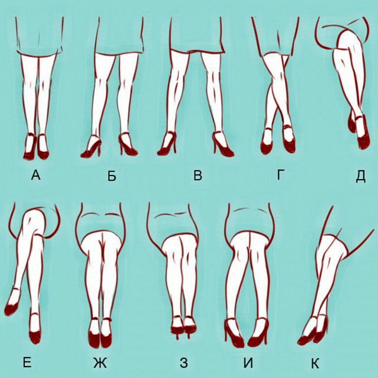 Узнайте всю подноготную: о чем говорит поза ног, которую женщина принимает на своем рабочем месте