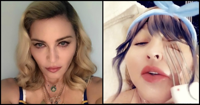 Вилки с длинными зубцами: Мадонна раскрыла еще один секрет молодости своей кожи