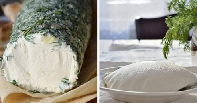 Как приготовить домашний сливочный сыр на основе обычного кефира и сметаны