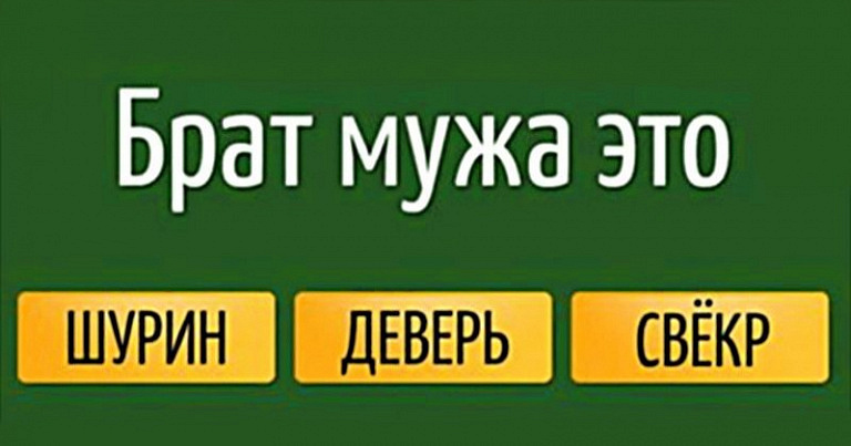 Тест на родственные связи: умеете ли вы разбираться в семейном древе