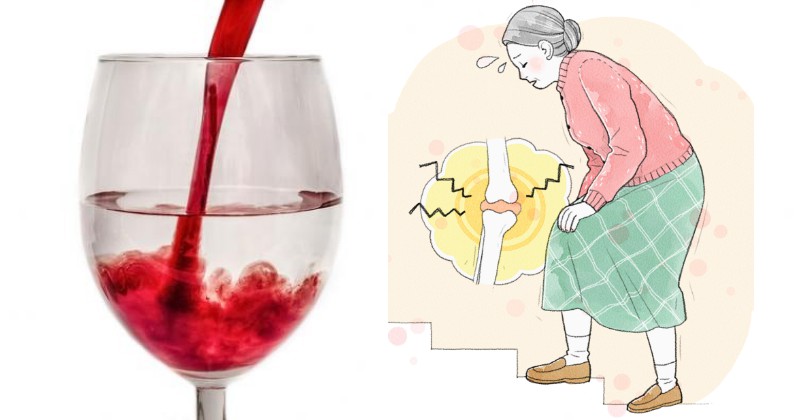 Профилактика с вином и водой: 7 натуральных напитков от артрита