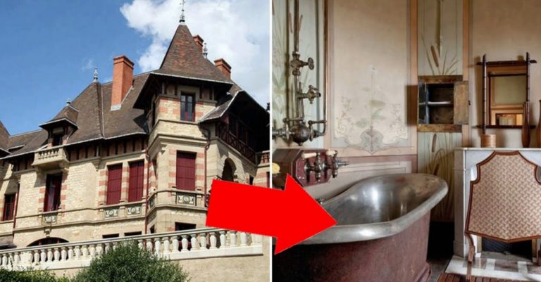 С 1905 года этот дом никто не открывал, даже во время оккупации Франции! Спустя 100 лет двери открылись