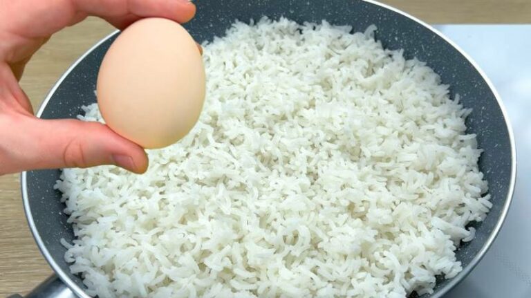 У вас вдома є рис та яйця? Супер смачний простий рецепт – швидка вечеря, яка здивує кожного ...