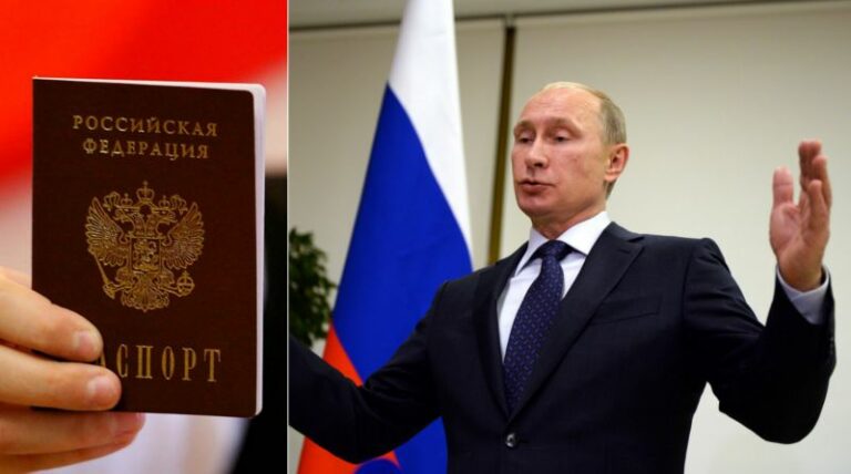 Путін може запропонувати українським чоловікам, які перебувають за кордоном і яким держава відмовила в отриманні паспортів України, отримати паспорт РФ ... – "І він отримує суперкозир!"
