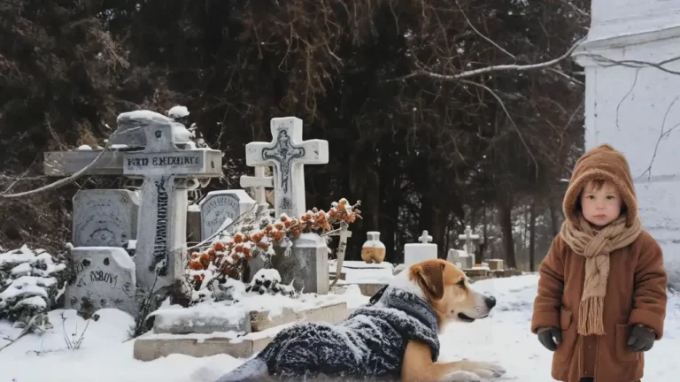 Следуя за псом прямо на кладбище – мальчик и не догадывался, что ТАМ его ждёт судьбоносная встреча…