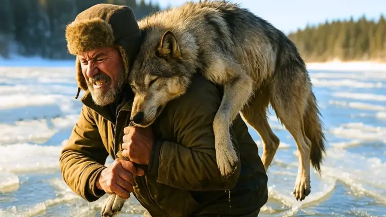 He saved a half-dead wolf from the ice… But he had no idea what price he would have to pay!