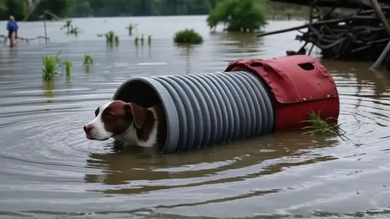 Locals Ignored the Dog with a Sack… But Even the Police Froze When They Saw What It Hid in old Pipe!