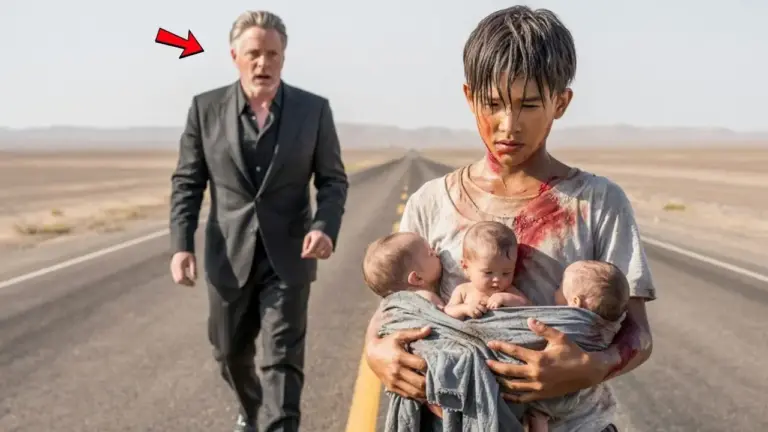 Boy Finds Three Babies in the Desert—Cold-Hearted Millionaire Breaks Down in Tears! What Happens Next Is Beyond Belief…