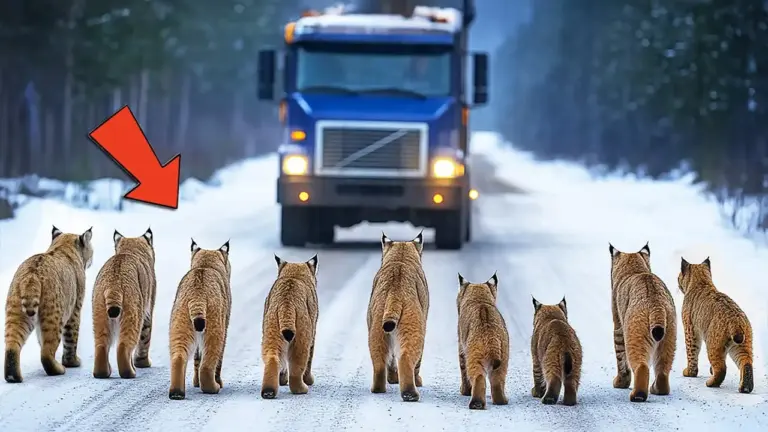 Pack of Bobcats Surrounded The Truck! And Then Something Truly Unbelievable Happened...