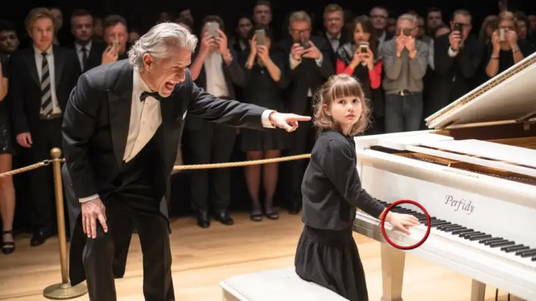 Blind Girl Dismissed by a Famous Pianist Who Yelled “Get Off My Stage”! Then She Played and Silenced All the World...