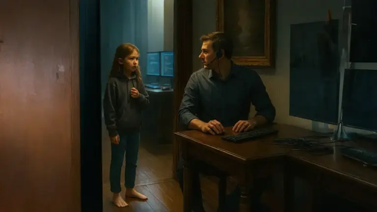 A Little girl whispers “There’s a camera in your office! ” Millionaire exposes spy fiancée…