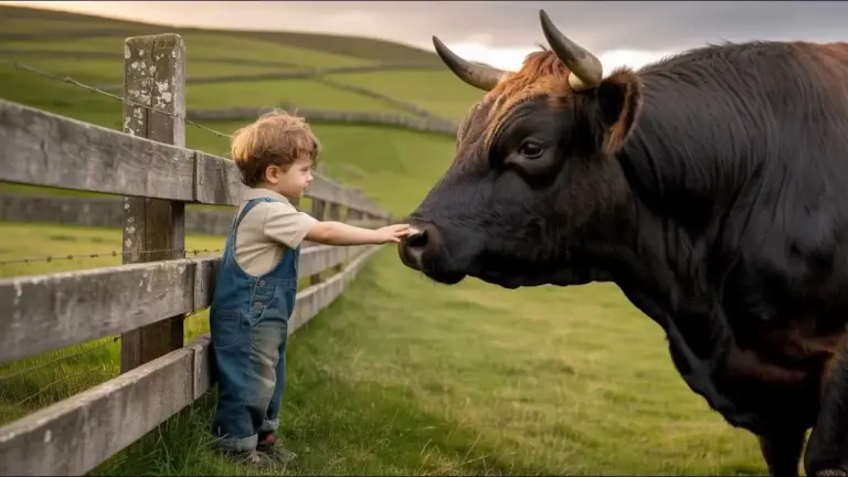 No one ever could touch this bull – until that needy boy arrived!