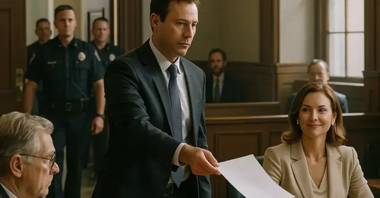 My Wife Demanded Everything in Court! Then I Handed the Judge One Paper That Made Police Storm In...
