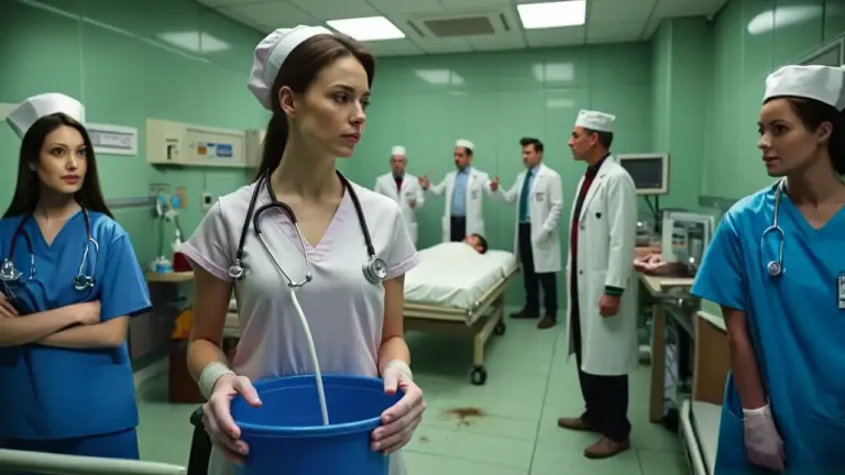 They Invited the Hospital Janitor to the Board Meeting as a Joke… But Her Diagnosis Left Everyone Speechless!