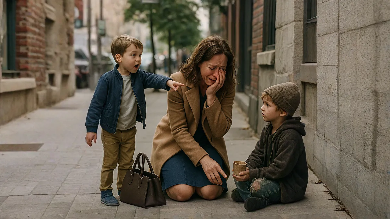 -"Mom, he's my brother!" – said the little boy to his millionaire ...