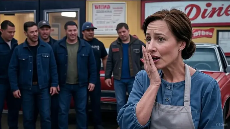 She Opened Her Diner to 12 Stranded Truckers! And What Happened 2 Days Later Changed Everything... All the Town Whispering and Envying!