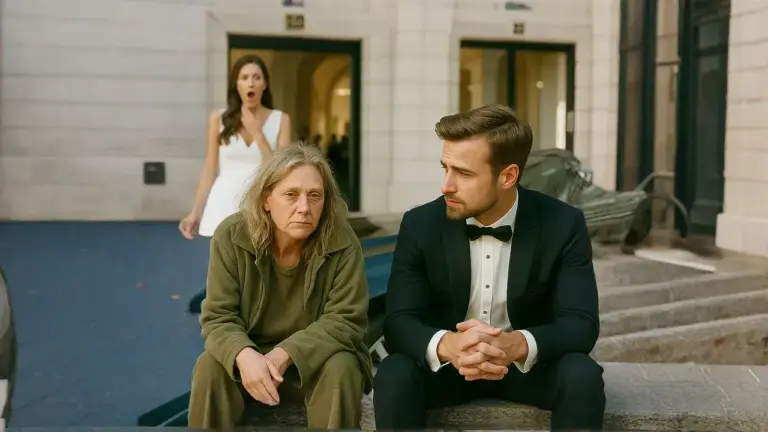 A millionaire took a homeless woman to his ex-fiancé's wedding! And what she did shocked everyone...