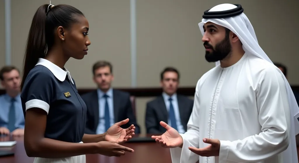 The Billionaire Spoke in Arabic… and Only the Black Maid Replied, Silencing the Room!