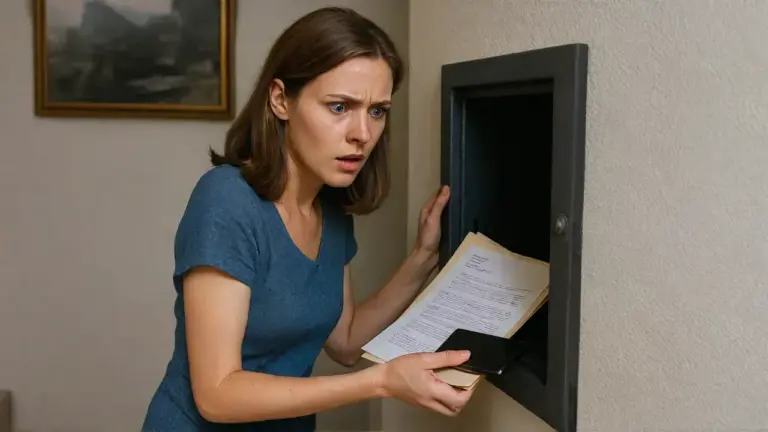 After the death of her husband, the wife decided to open his safe, which was always locked… She opened it – and immediately froze!