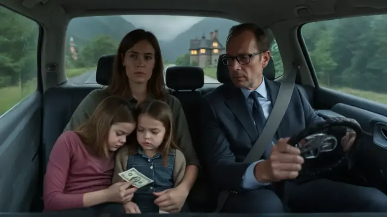 Widowed Mom With Twins Left with $5 Inheritance! Next Day, Lawyer Drove Her to a Hidden Estate...