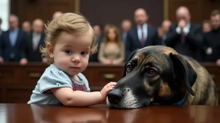 3-Year-Old Speaks to Police Dog in Court — No One Was Prepared for Her Words...