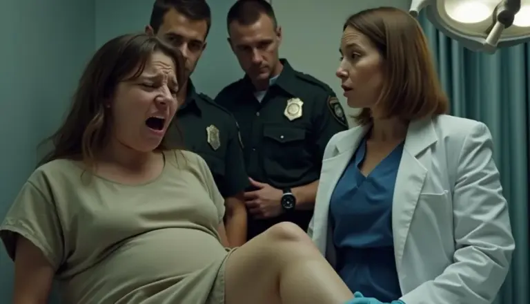 A pregnant inmate was about to give birth! But what the midwife saw on her foot changed everything...
