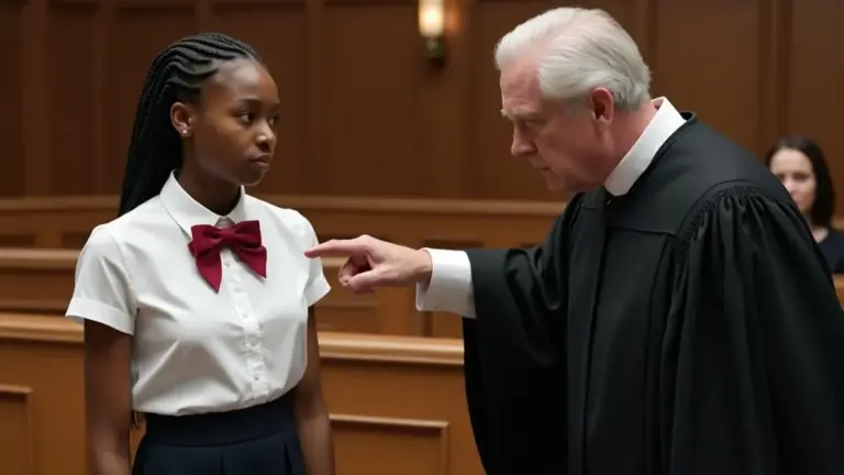 Judge Mocks Black Teenager In Court – Shocked to Learn She's a Genius Attorney in Disguise...