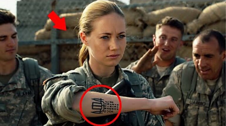 They Laughed at the Tattoo — Then They Froze When the SEAL Commander Saluted Her