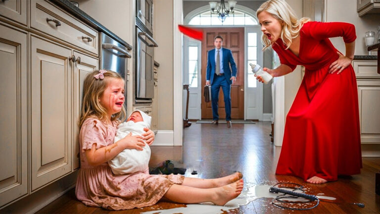 Little Girl Sob And Begging “Please, Mommy – Don't Hurt Us!” Suddenly Her Millionaire Father Visit Home And Shout…