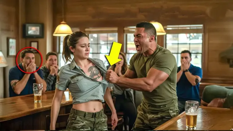They Mocked Her as a Simple Woman! Then Froze When Her Marine Corps Tattoo Appeared...