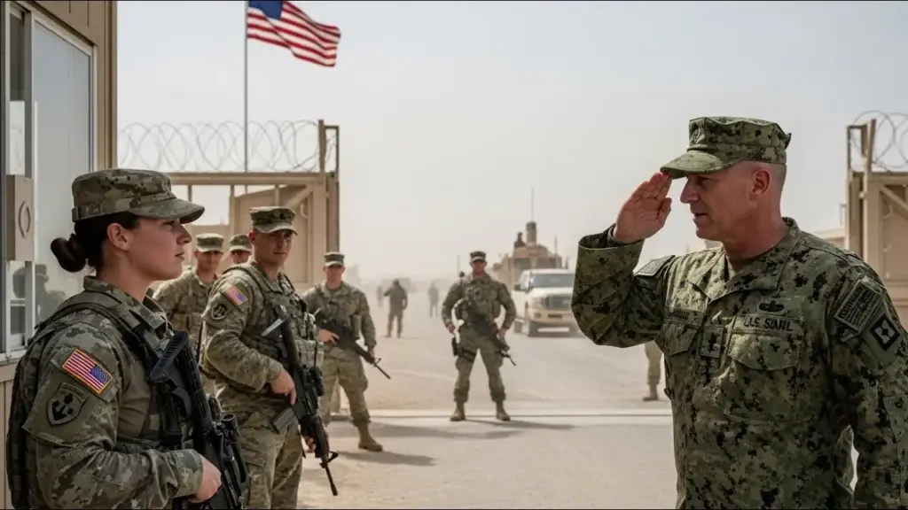 She Was Only Assigned to the Gate! Until a SEAL Commander Saluted Her First...