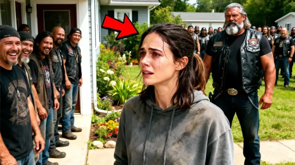 Squatters Steal Single Mom’s House! Next Day, 300 Bikers Arrived And Delivered Instant Justice...