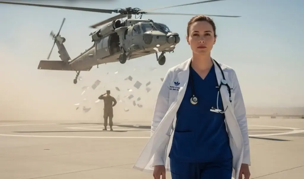 The Hospital Director Fired Her — Minutes Later, a Navy Helicopter Landed on the Roof