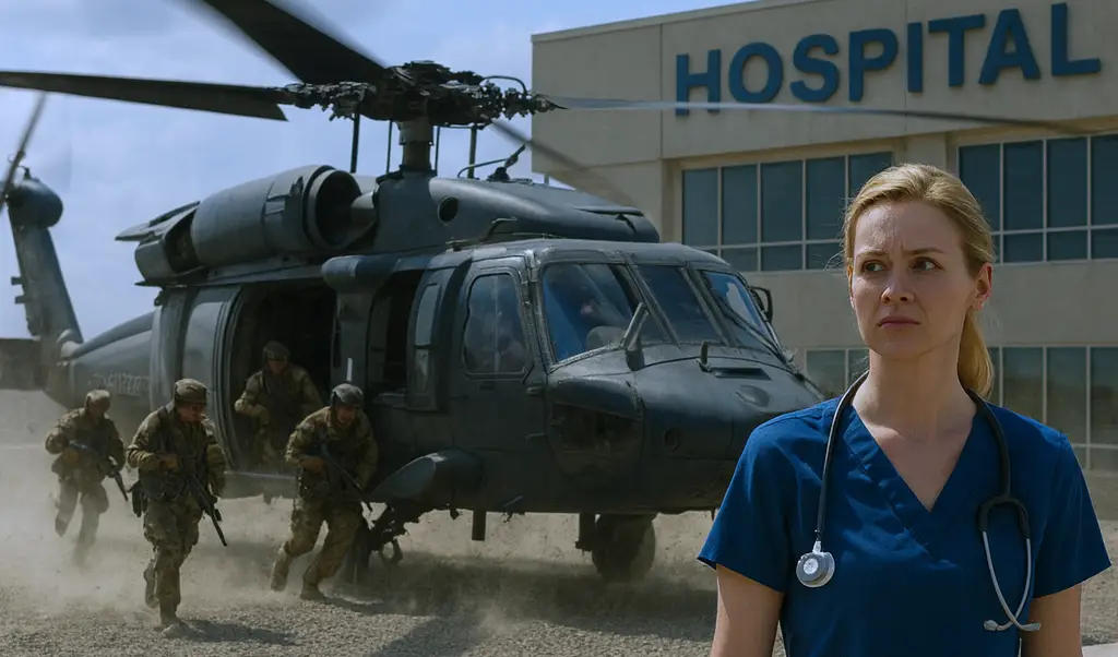 They Fired Her for Saving the Wounded SEAL — Minutes Later, a Navy Helicopter Landed on the Roof