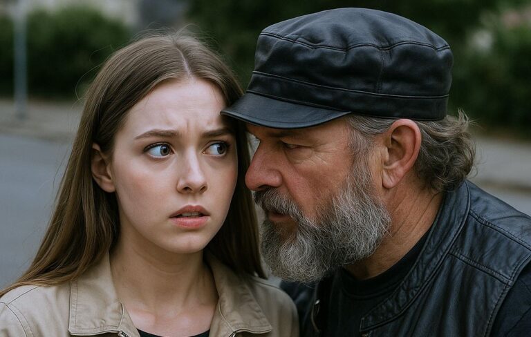 "You're In DANGER - Pretend I'm Your Dad", Hells Angel Whispered. What Happened Next Shocked...