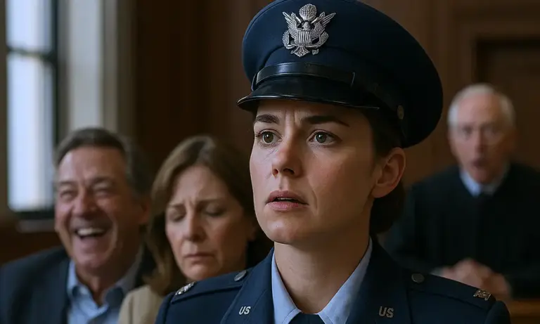 I Walked Into Court in Uniform — My Father Laughed, My Mother Sighed… Then the Judge Whispered My Name