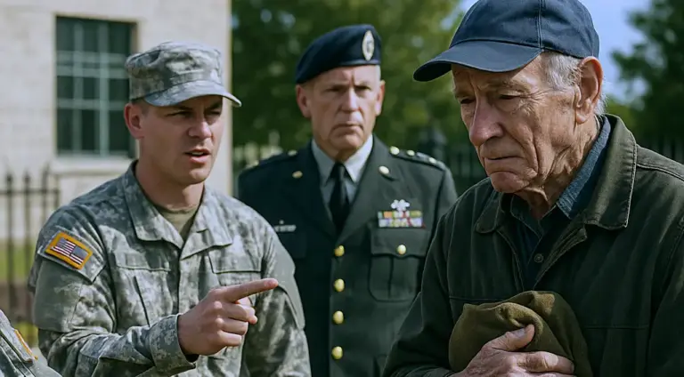 Guards Eject Old Veteran From Base — Minutes Later, a General Arrives to Settle the Score