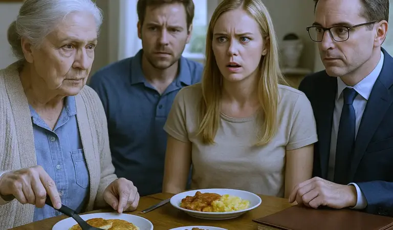 I didn’t react when my daughter-in-law treated me with disrespect – I simply waited... The following morning, when the guests appeared, her expression changed so fast the whole room noticed