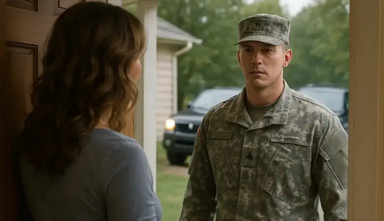 She gave a soldier a ride in the pouring rain! Weeks later, a knock at her door delivered a surprise that changed her life forever