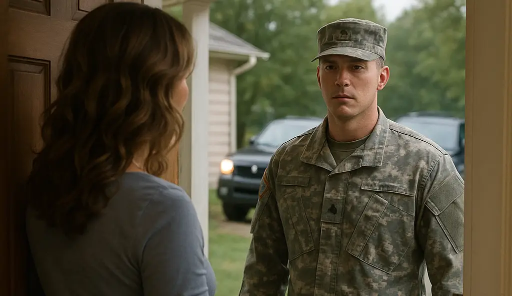 She gave a soldier a ride in the pouring rain! Weeks later, a knock at her door delivered a surprise that changed her life forever