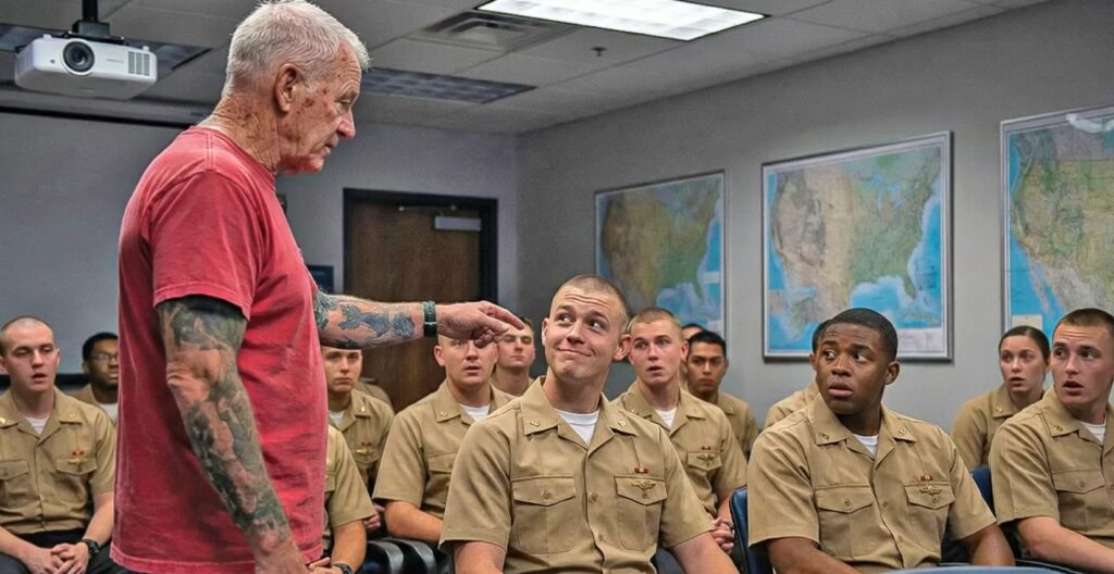 “Why So Many Tattoos, Old Man?” Navy SEAL Asks – His Answer Shuts Everyone Up