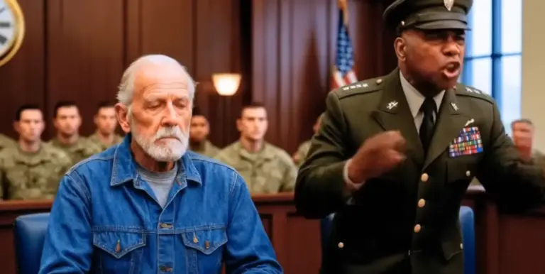 The Judge Mocked the Veteran’s Medals as Fake — Then a General Entered and Stopped Everything